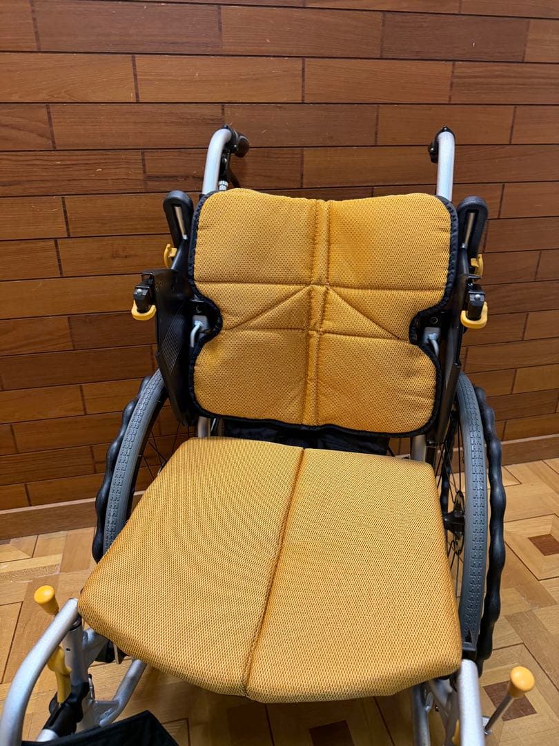 松永製作所 ネクストコア ミニモ 介助用 車椅子 ライトグリーン