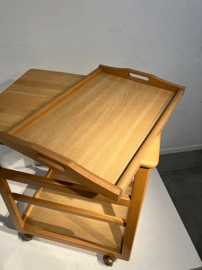 曙工芸、オールド、キッチンワゴン、レトロ、和モダン、キツツキ、アケボノ、