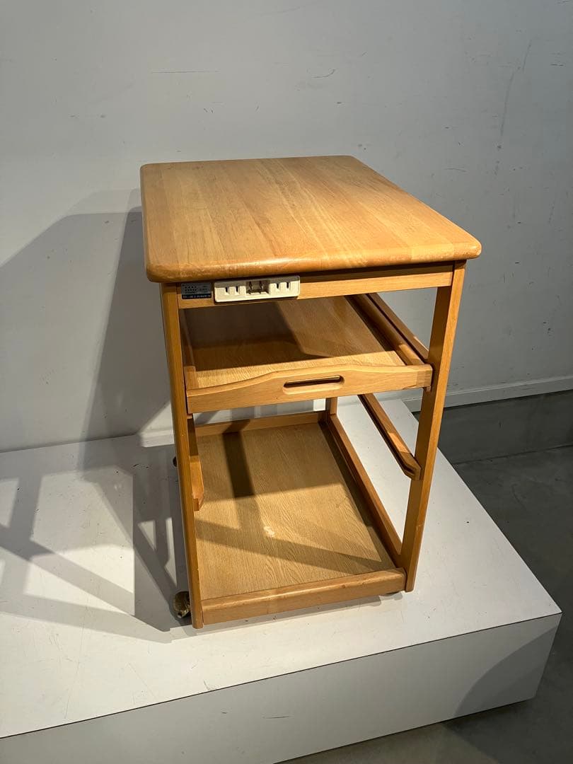 曙工芸、オールド、キッチンワゴン、レトロ、和モダン、キツツキ、アケボノ、