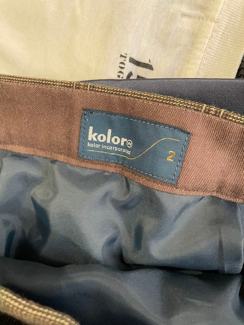 Kolor 23AW docking skirt 【定価63800円】