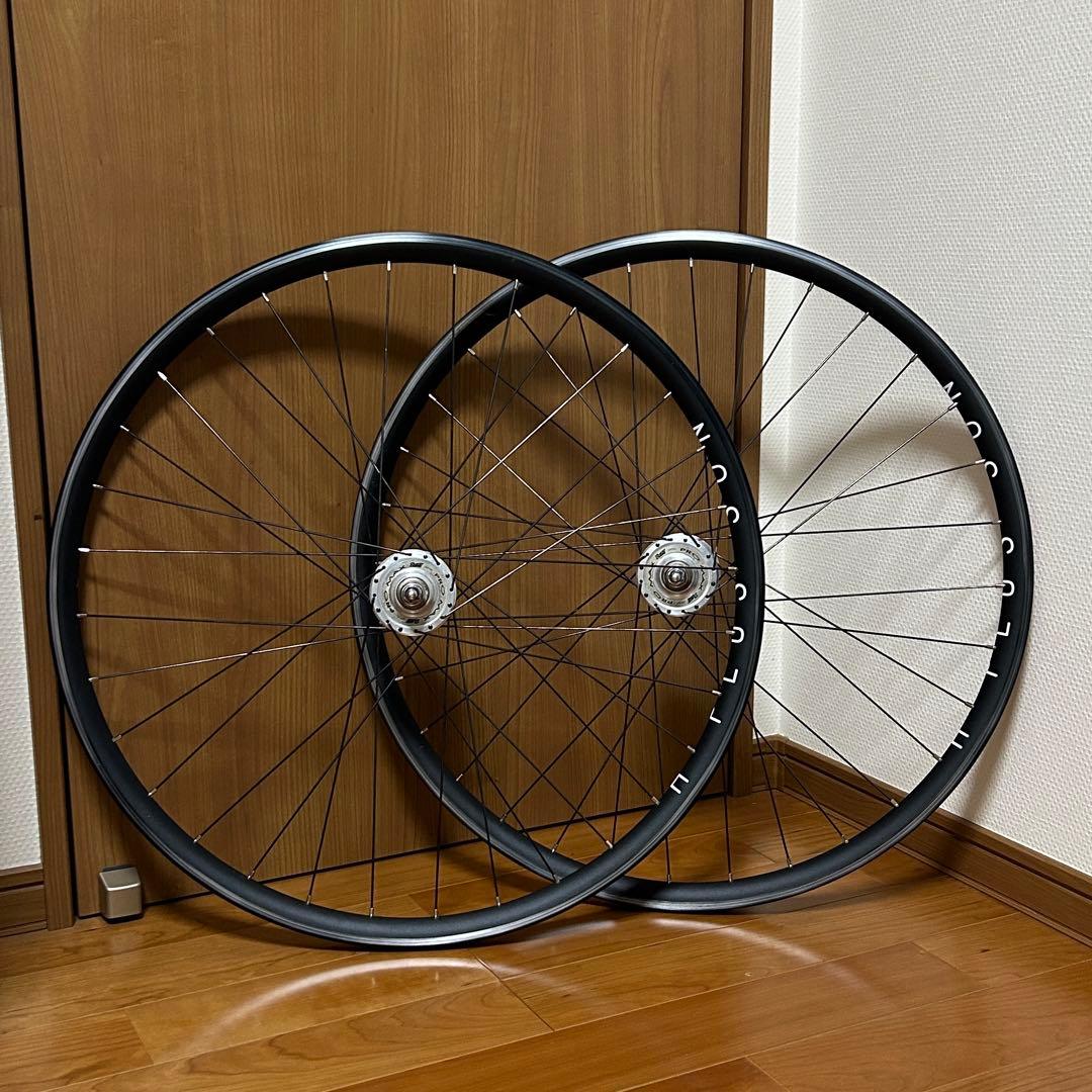 ピスト　ホイールセット　H PLUS SON AT25スズエプロマックス