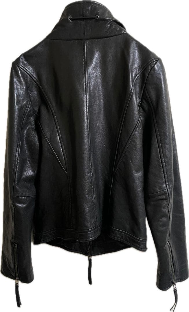 goa gimmick fur jacket ゴア レザー ジャケット スヌード