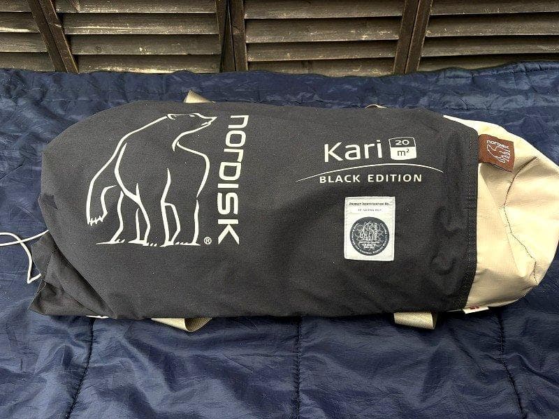 美品！Nordisk ノルディスク タープ カーリ20 ブラックエディション