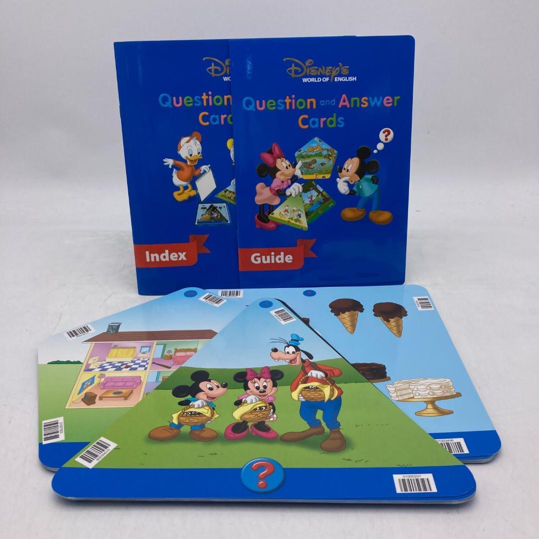 トークアロング・Ｑ＆Ａカード　ディズニー英語システム　DWE　507522