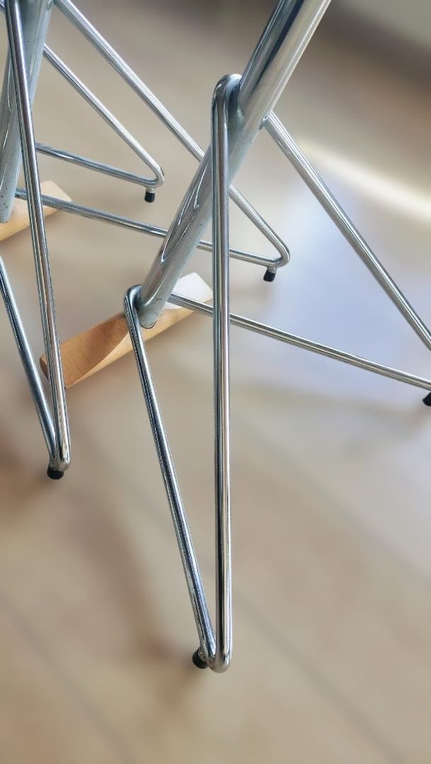 ハイチェア 3脚セットADCORE 楕円形