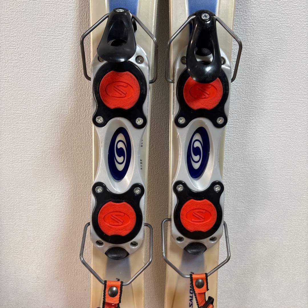 メンズ　SALOMON ショートスキー　ファンスキーセット　27-27.5cm