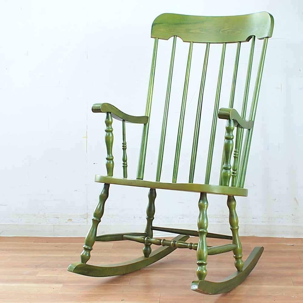 飛騨 柏木工 KASHIWA ロッキングチェア 昭和レトロ ビンテージ 椅子