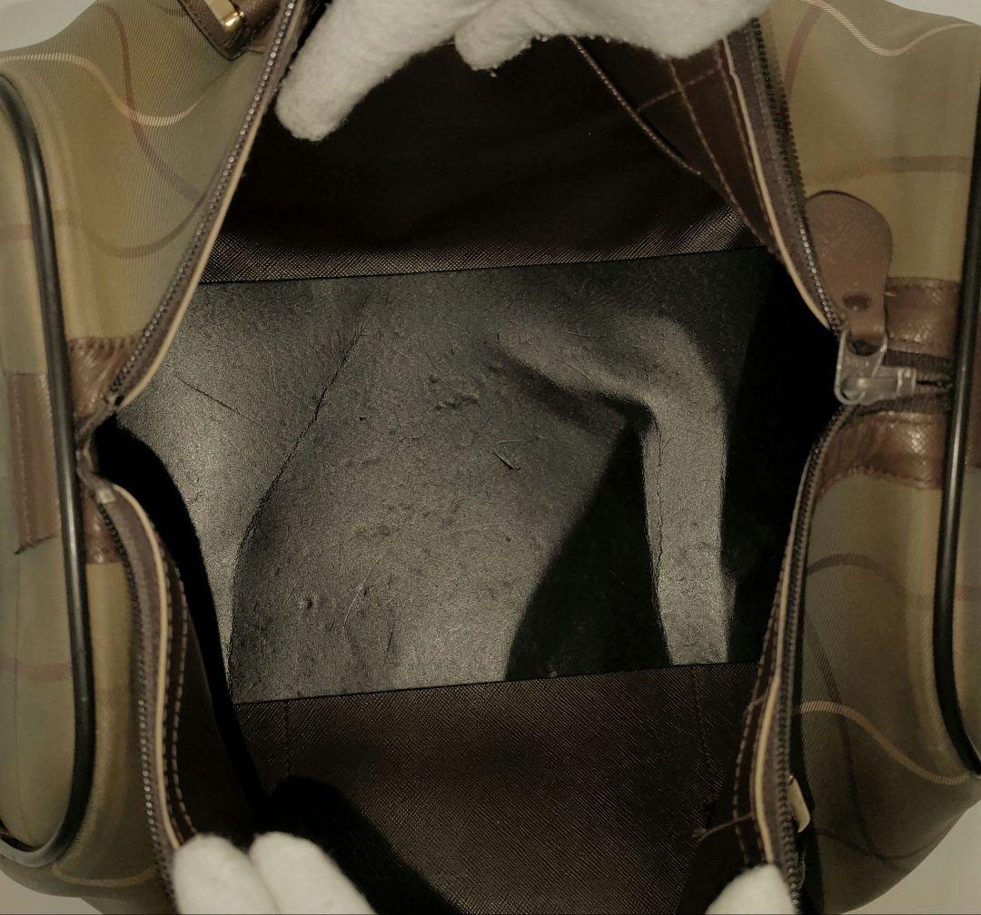 APP18 バーバリーズ ノヴァチェック ボストンバッグ ヴィンテージ