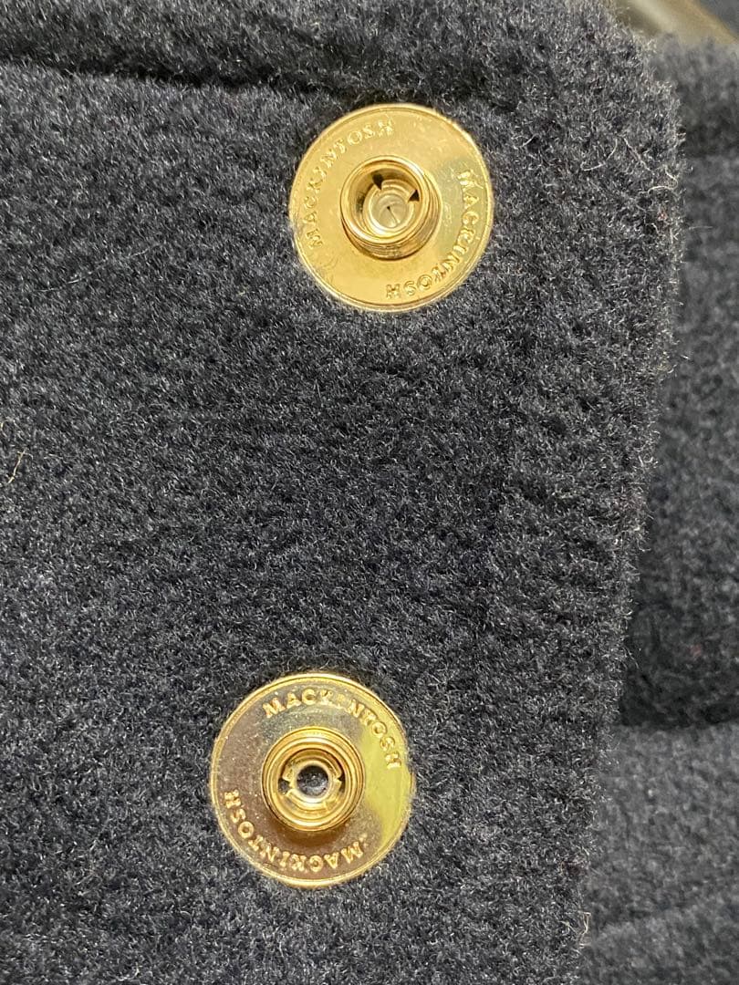 Mackintosh【マッキントッシュ】ダッフルコート　ネイビー　サイズ8