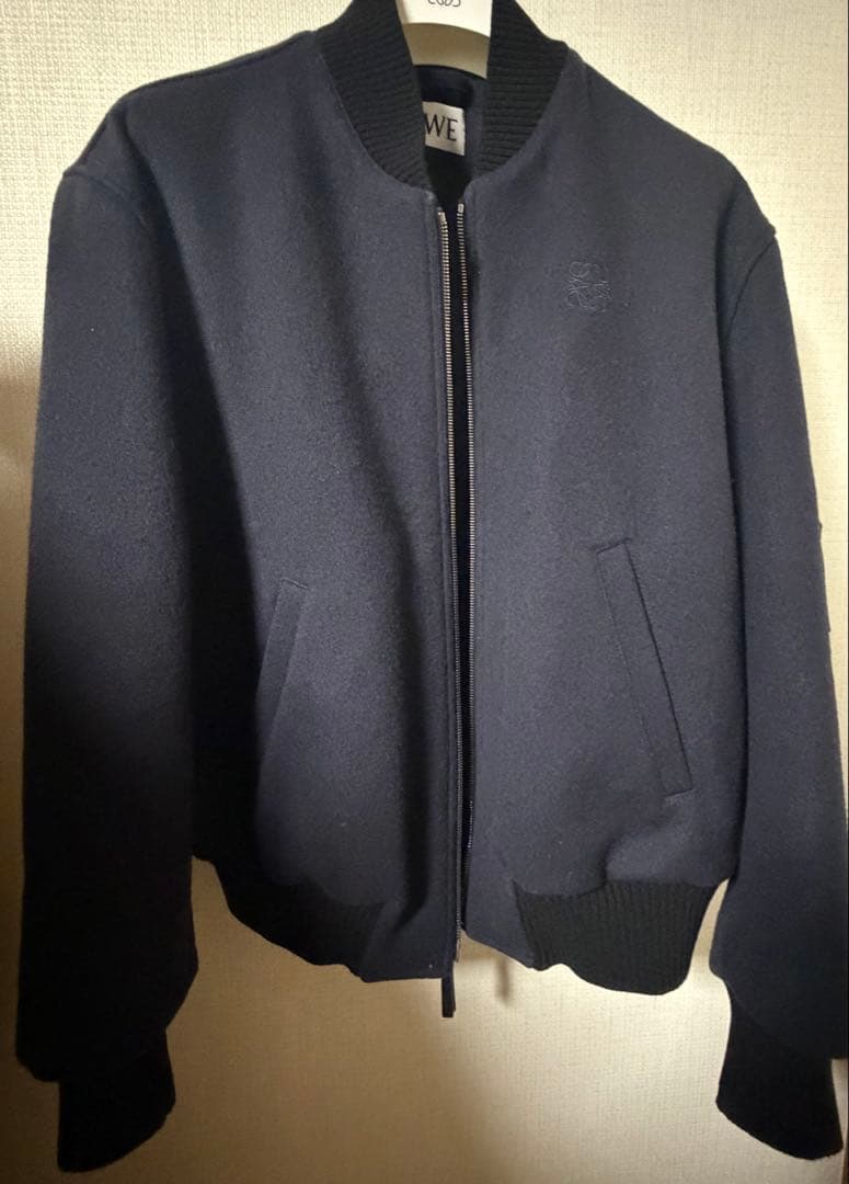 LOEWE ロエベのメルトンMA-1 ボンバージャケット