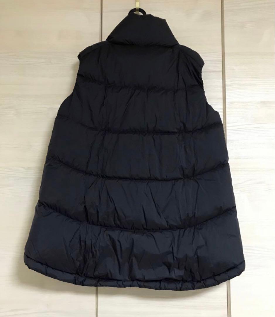 ユニクロ　＋Ｊ　ジルサンダー　ダウンボリュームベスト　M 　ネイビー