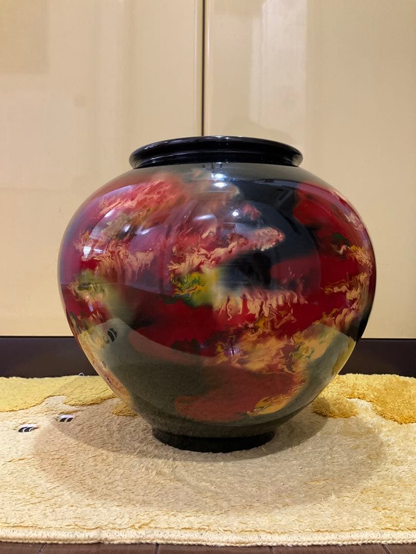 壺　置物　花瓶　インテリア　『中古』