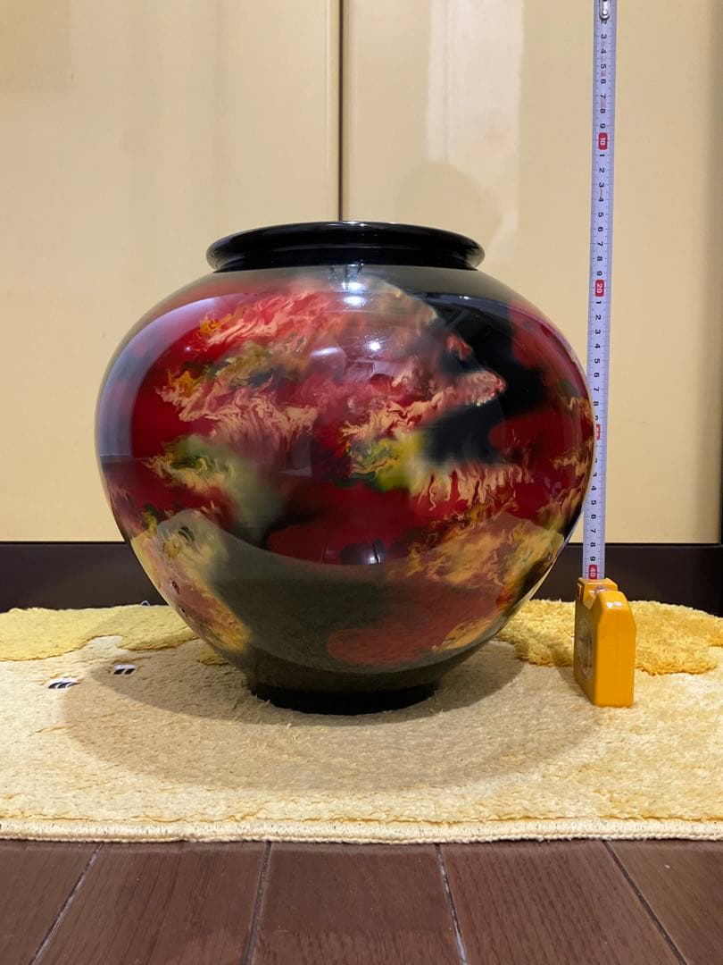 壺　置物　花瓶　インテリア　『中古』