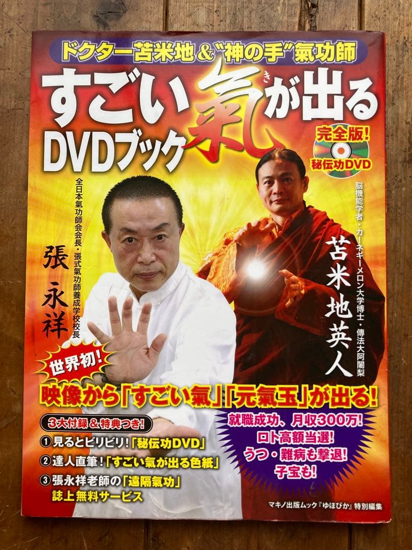 すごい氣が出るDVDブック　DVD未使用