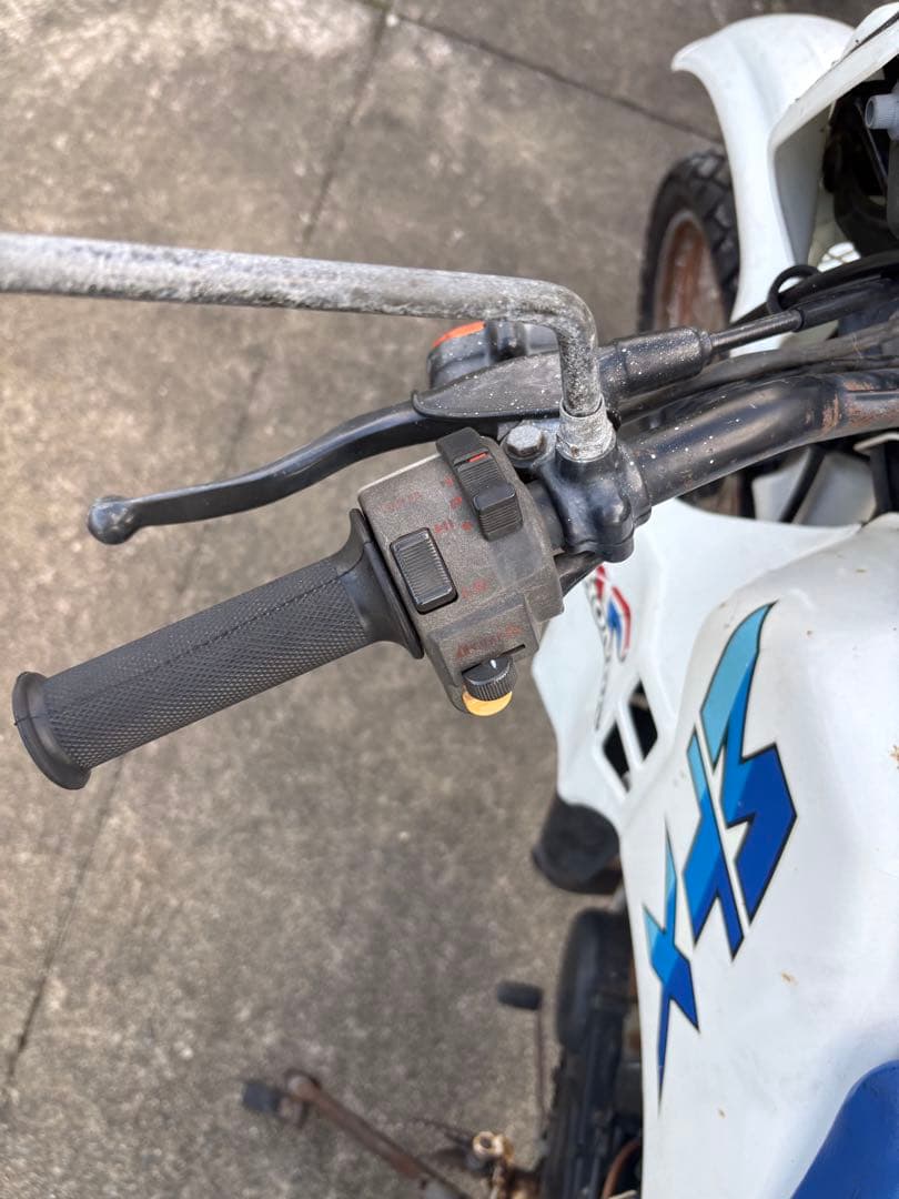 HONDA MTX 50r オフロードバイク ホワイト/ブルー