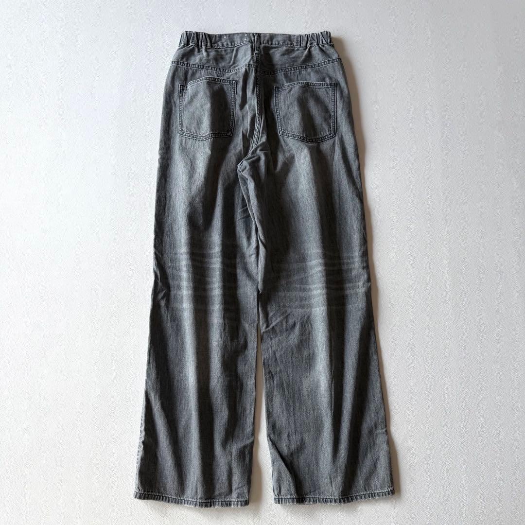 25SS✨アッパーハイツ　LAZY NEICE　ワイドストレートデニム　24