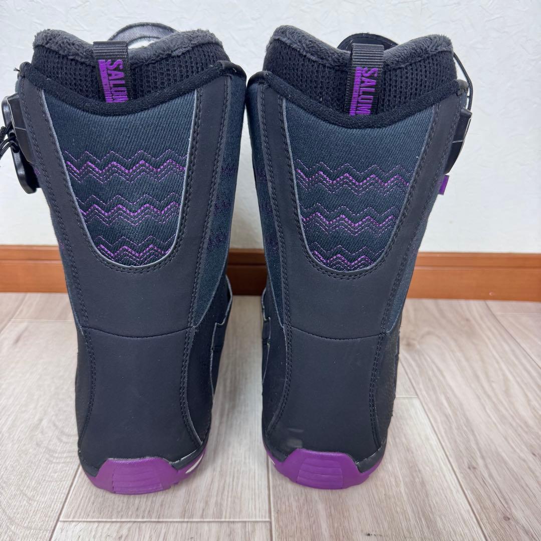 SALOMON レディーススノーボードセット 143cm ブーツ24.5cm