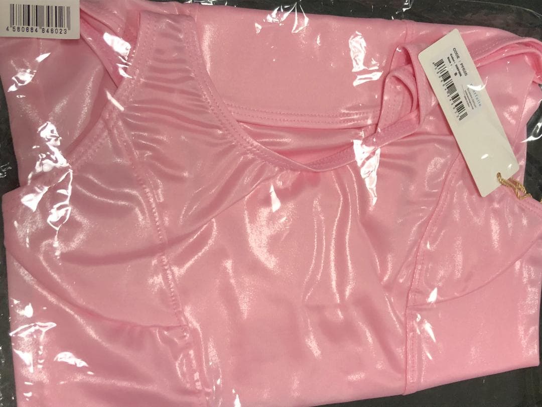 PHARFAITEパルフェット 3Dフィットレトロスクール水着SGS素材 ピンク