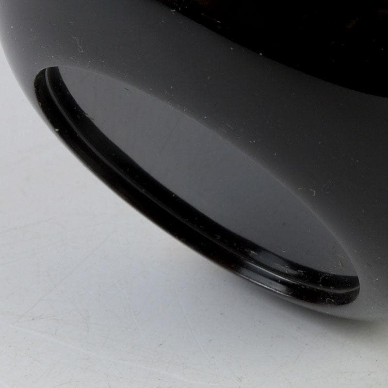 茶道具　長谷川恵史作　螺鈿装飾　鈴虫蒔絵　棗　共箱　V　9349