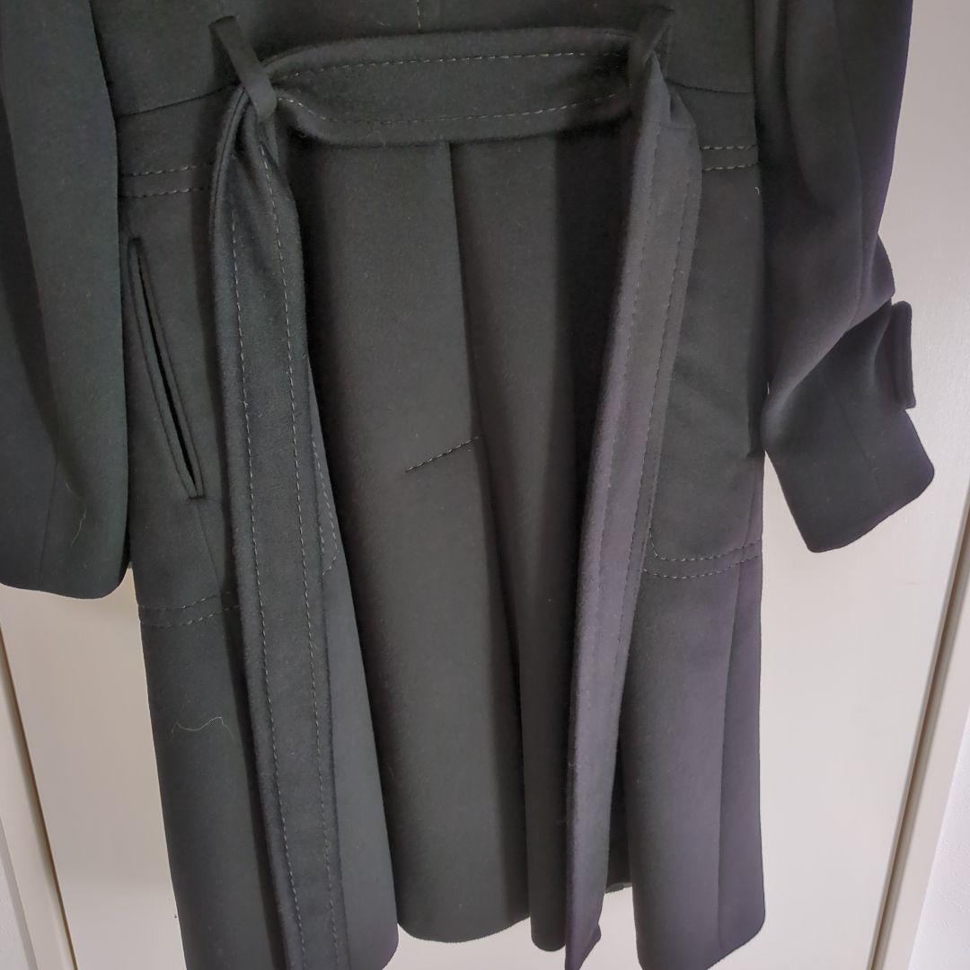 SPORTMAX 黒 ロングコート Made in Italy