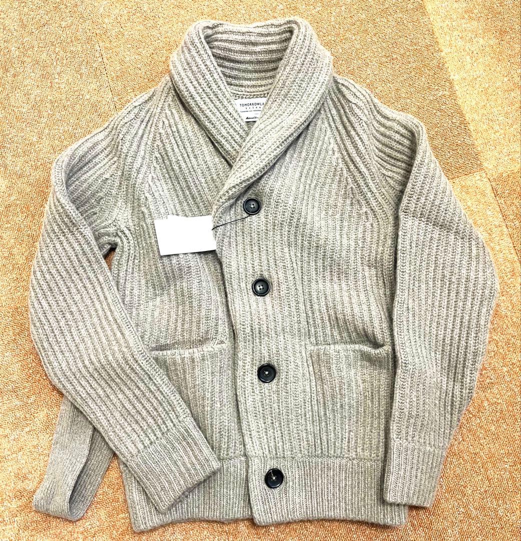 【新品未使用】トゥモローランド カーディガン カシミア混　ベージュ