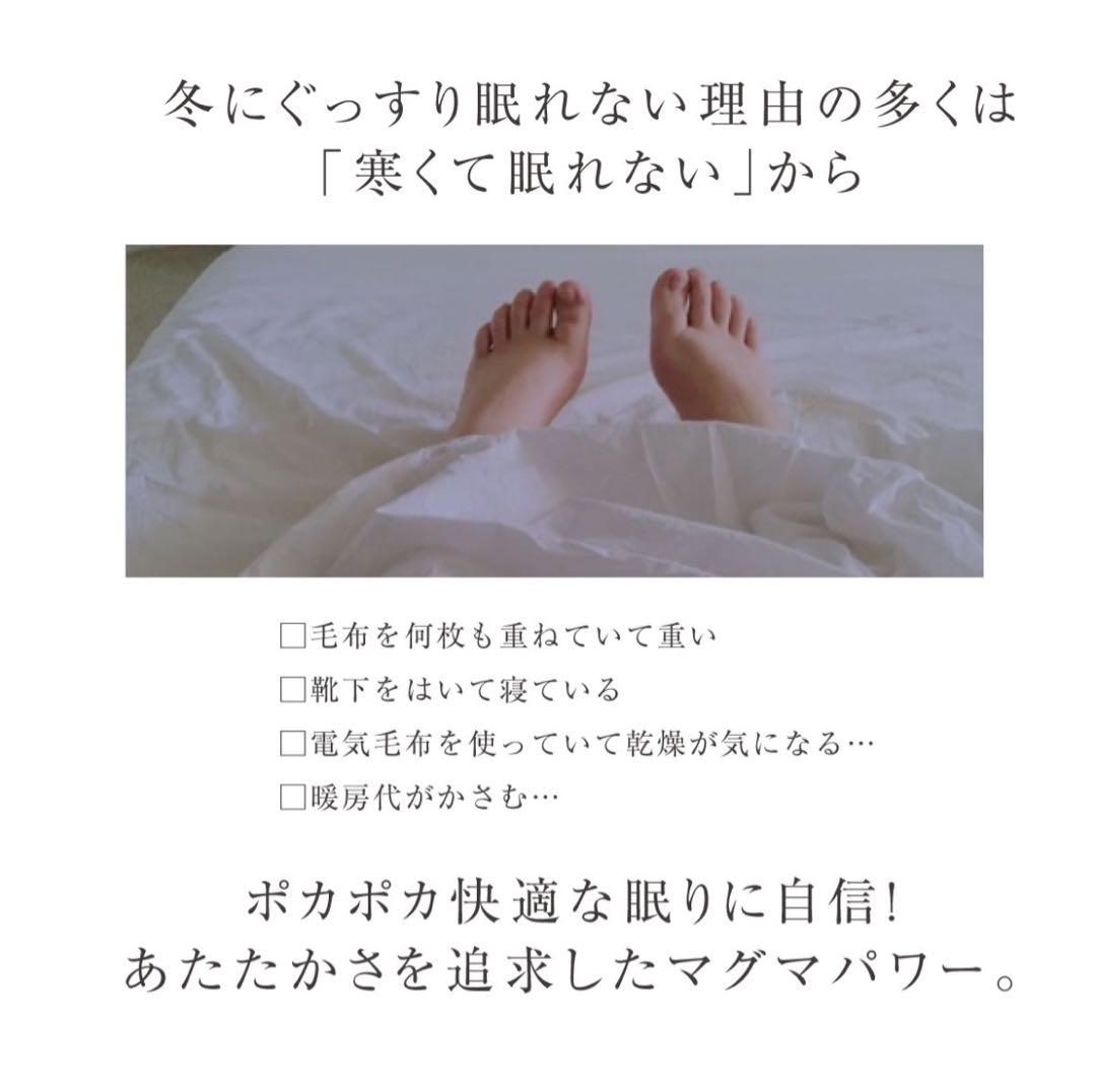 吸湿発熱 マグマパワー あったか毛布カバー