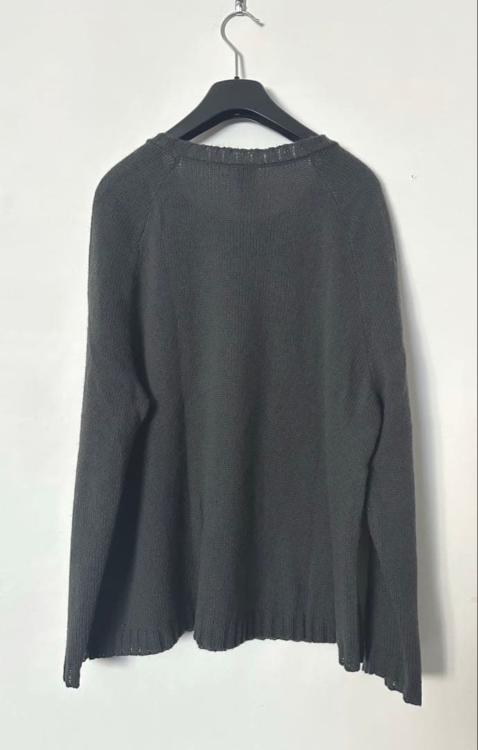 Private0204 カシミアニット　チャコールグレー