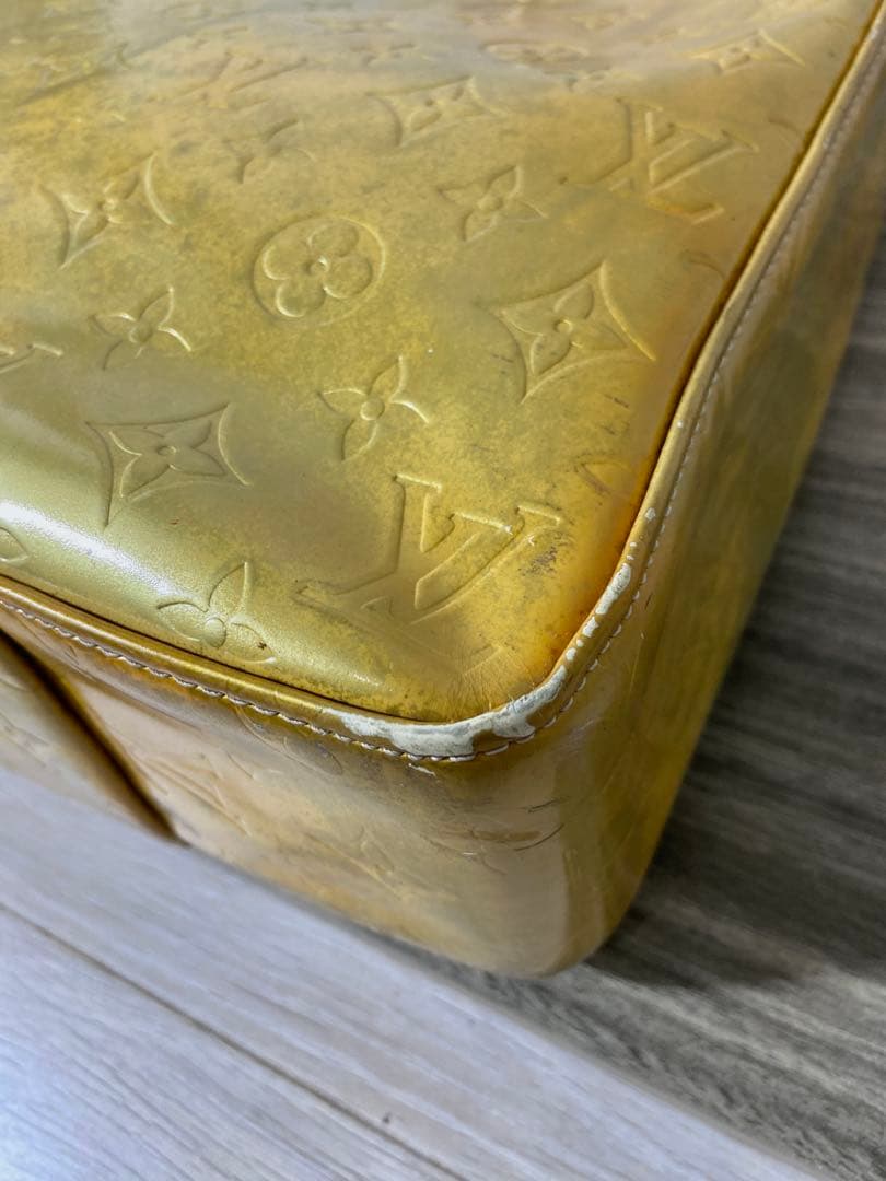 ルイヴィトン　トートバッグ　モノグラム　ヴェルニ　コロンバス　M91047