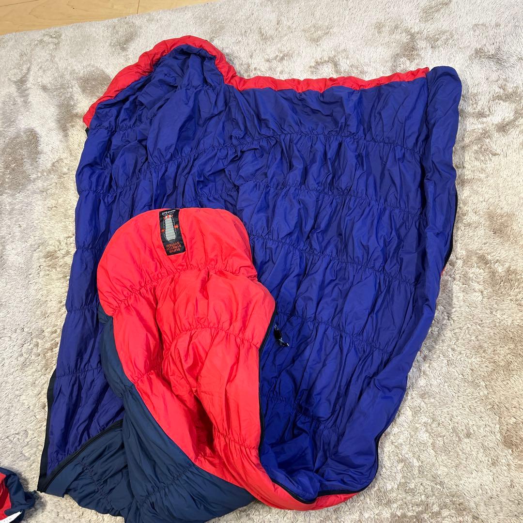 【美品】mont-bell モンベル burrow bag #5寝袋