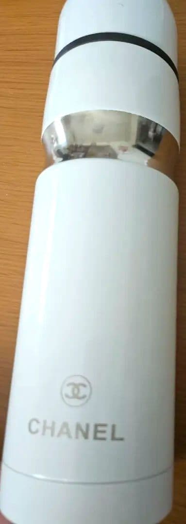 レア シャネル 正規 水筒 ホワイト