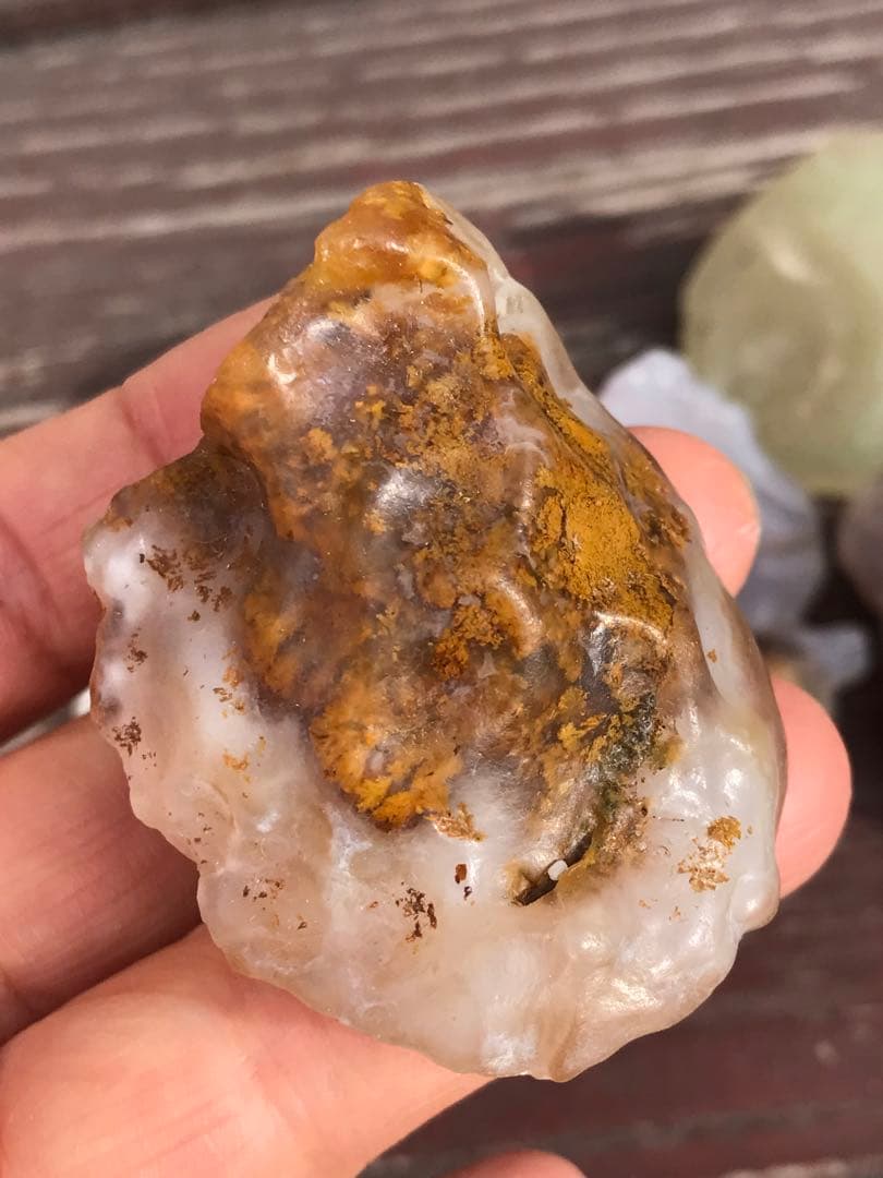 ゴビ石−1201 ゴビ瑪瑙　原石セット　大粒