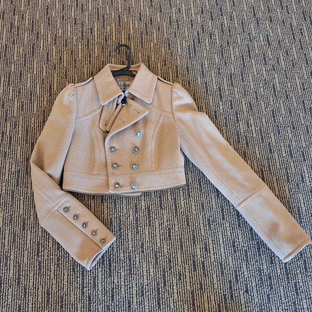 Coco2 バーバリーブルーレベル 2way ロングコート