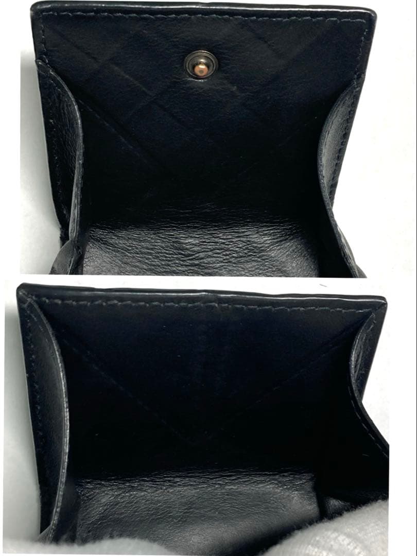 ボッテガヴェネタ　イントレチャート　レザー　ケース　RFID ブラック