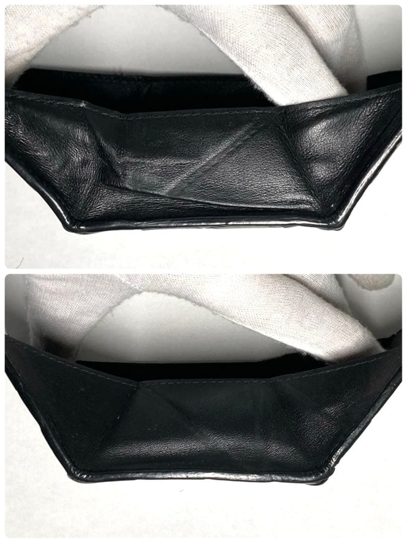 ボッテガヴェネタ　イントレチャート　レザー　ケース　RFID ブラック