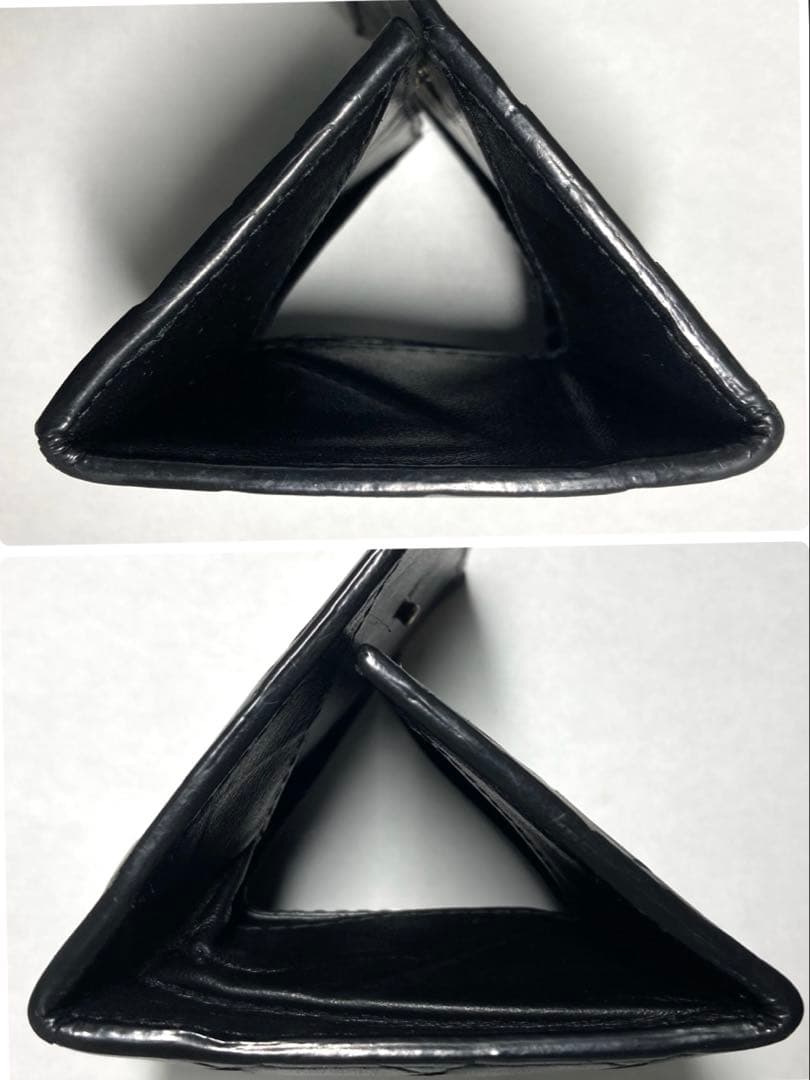 ボッテガヴェネタ　イントレチャート　レザー　ケース　RFID ブラック