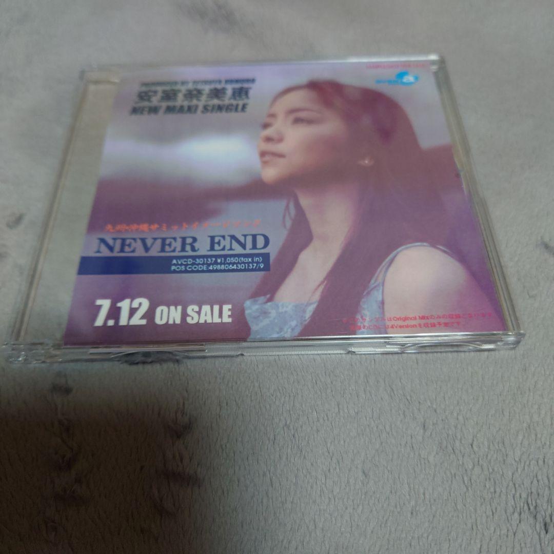安室奈美恵　NEVER END/SAMPLE　非売品CD
