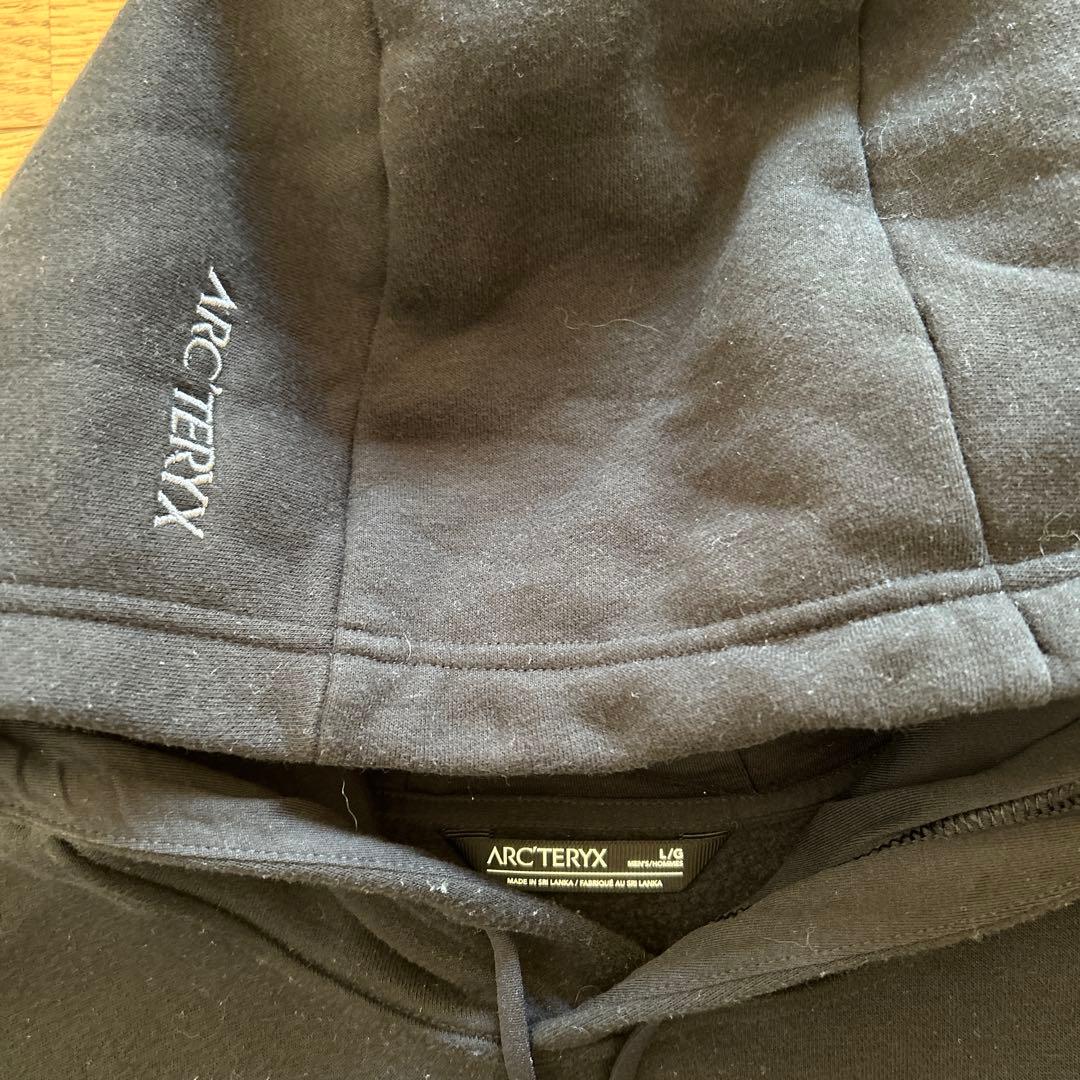 ARC'TERYX Emblem Fleece Hoody M ブラック　L