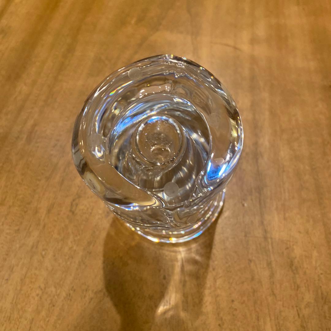 クリスタルセーブル　カラー　高級クリスタル　フラワーベース