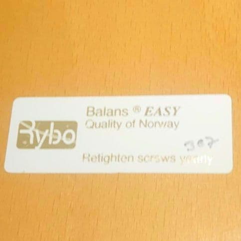 Rybo Balance Easy バランスイージー チェア　リボ社