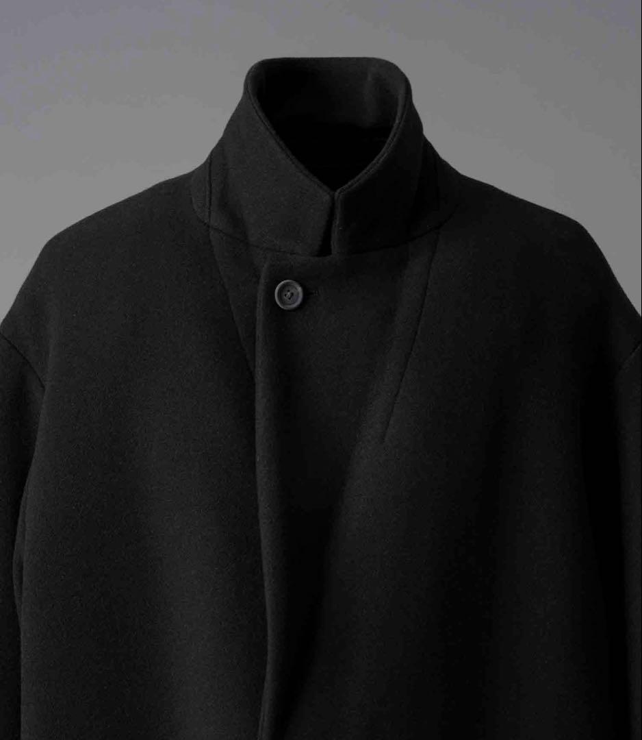 メゾンスペシャル　Super170s プライムオーバーメルトンチェスターコート