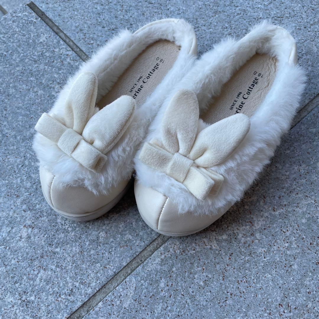 キャサリンコテージ　被布セット➕うさぎスリッポン