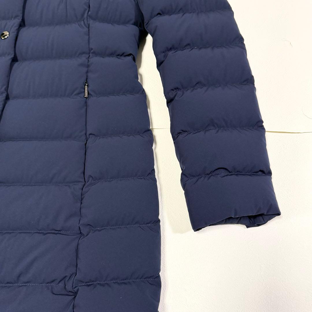 ケープホーン サンタクルス ダウンコート フード タグ付き ネイビー 44