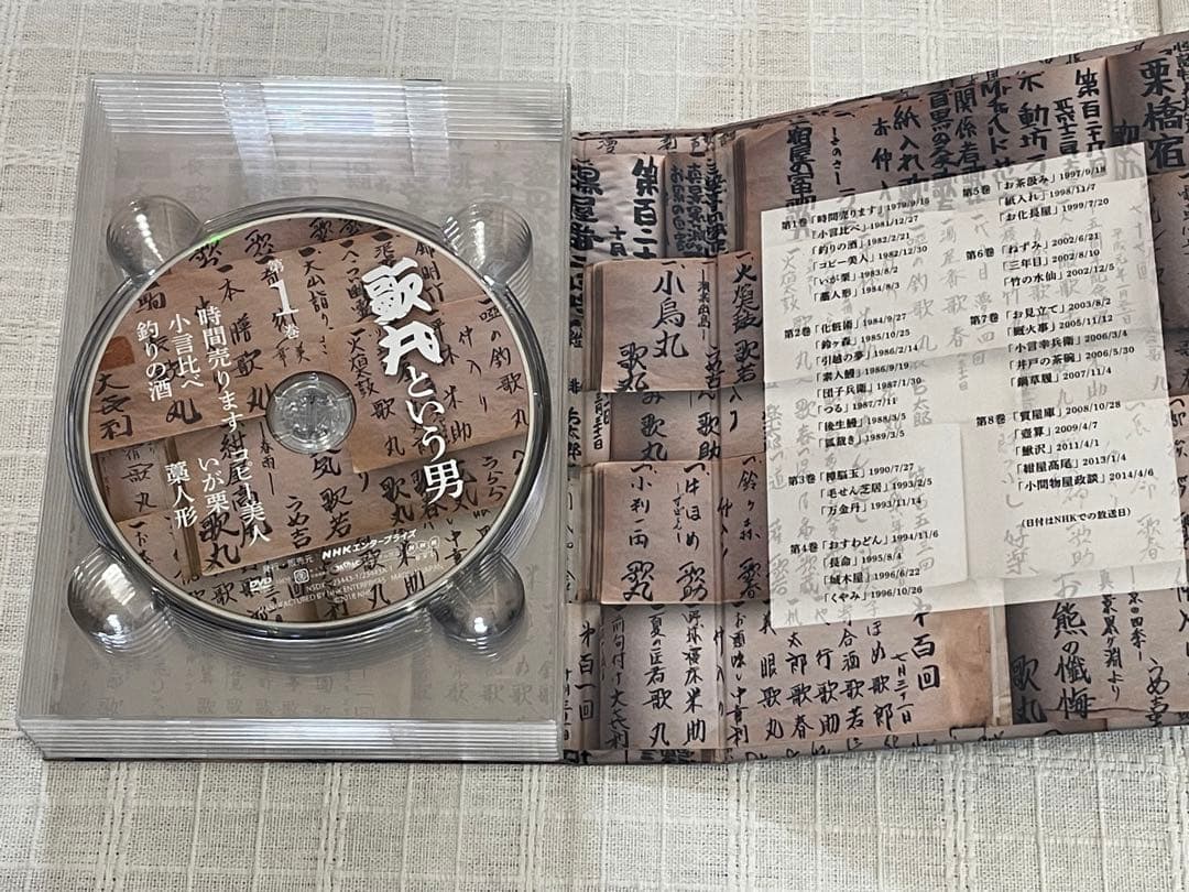 歌丸という男 DVD 全8枚【NHKスクエア 限定商品】
