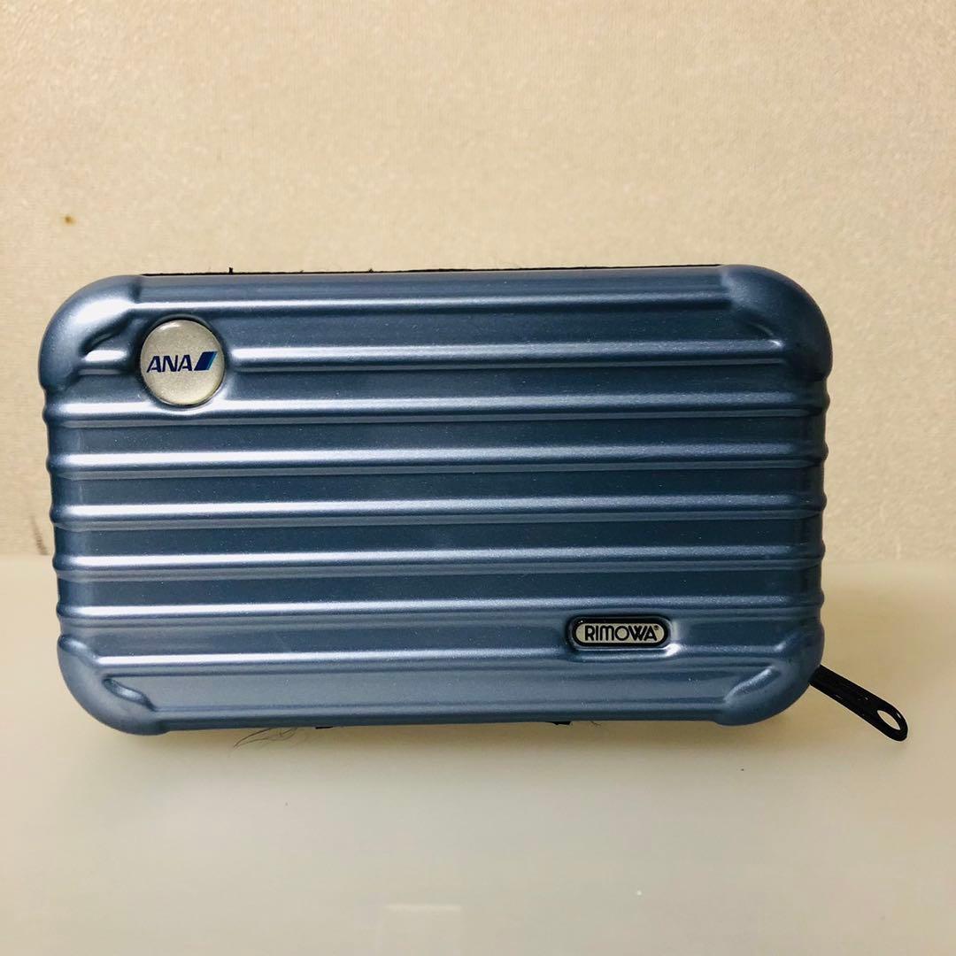 F2希少✨ANA RIMOWA コラボ ファーストクラスアメニティポーチ 非売品