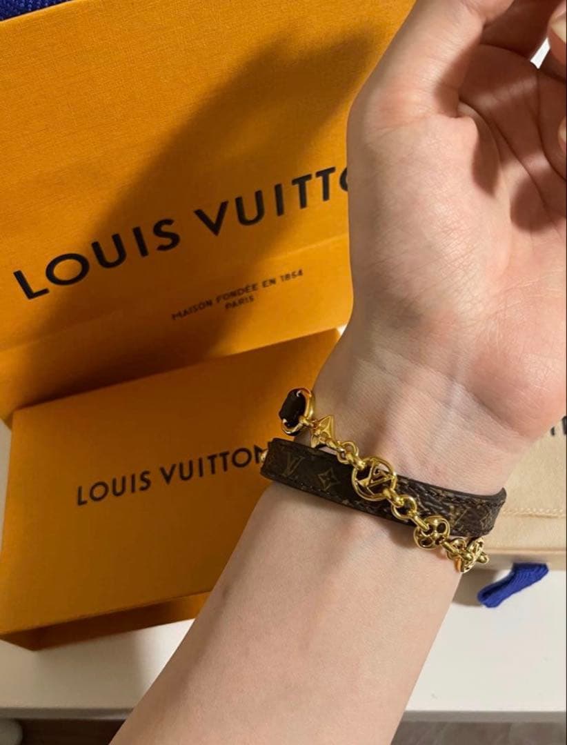 Louis Vuitton チェーンブレスレット レディース ヴィトン