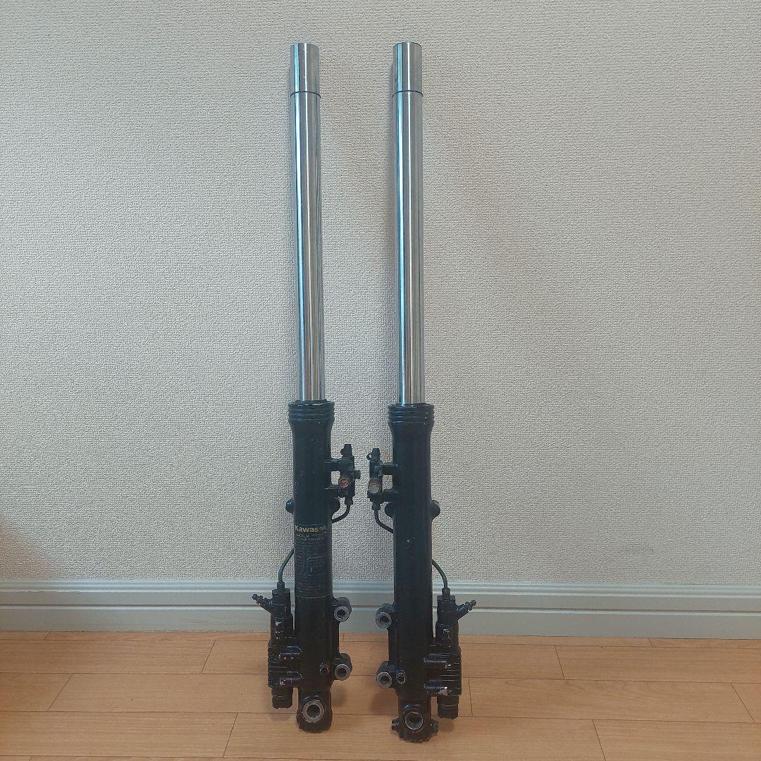 GPZ サスペンションフォーク アルミ製 シルバー/ブラック