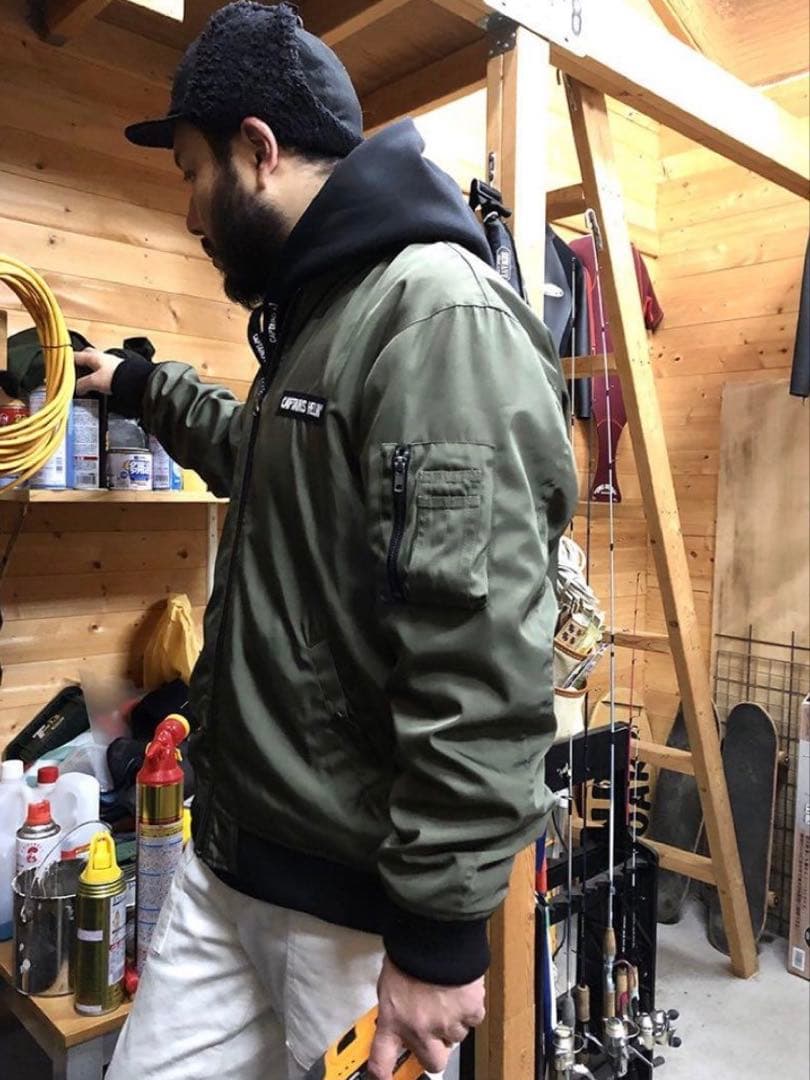 CAPTAINS HELM/ナイロンMA-1リバーシブルジャケット