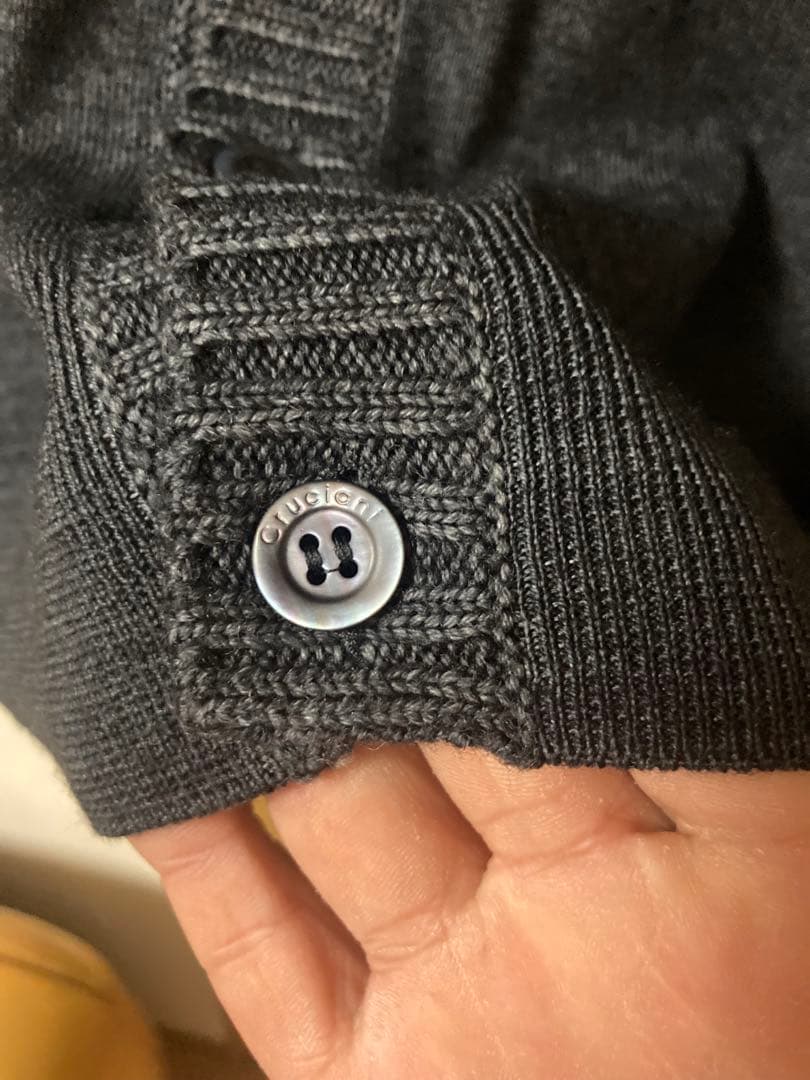 CRUCIANI ストラスブルゴ別注ガーメントダイカーディガン