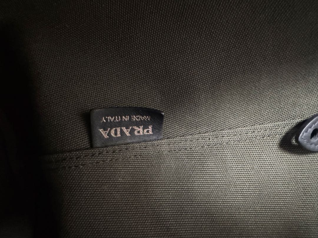 ぽ*ん様 PRADA ダークデニム トートバッグ