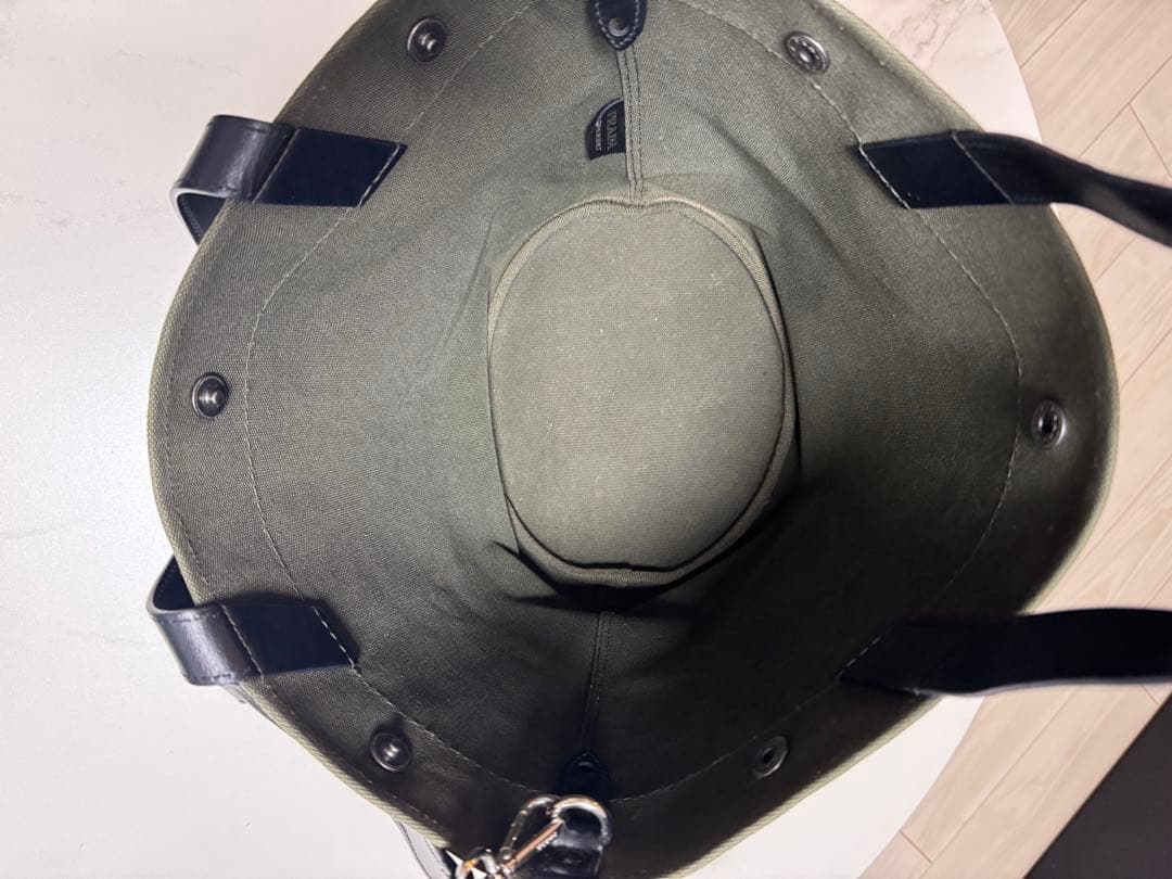 ぽ*ん様 PRADA ダークデニム トートバッグ